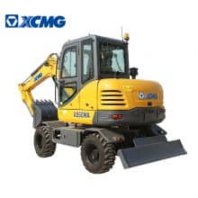 XCMG official manufacturer 6 ton small wheel excavator XE60WA made in China